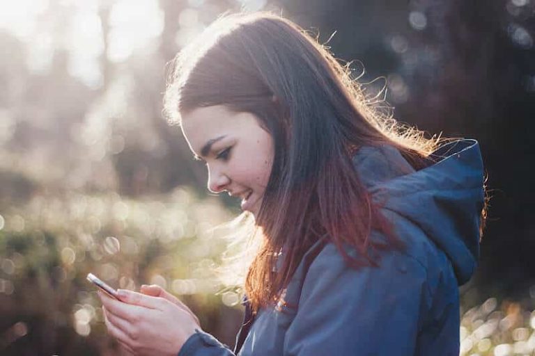 Child and their Cell Phone