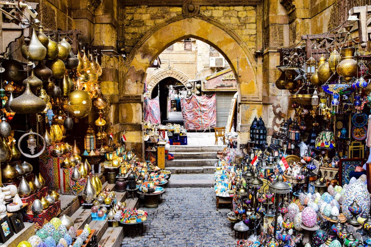 Bazaar in Egypt