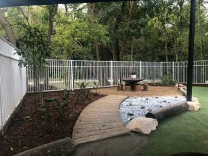 Backyard renovation