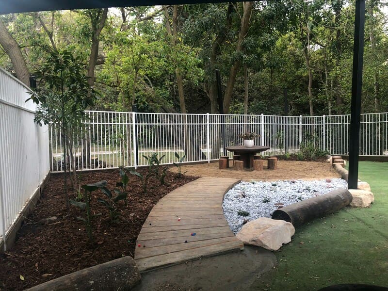 Backyard renovation