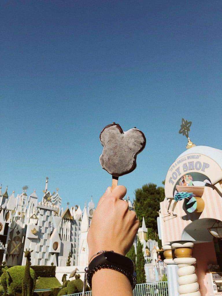 Disney World with ice cream